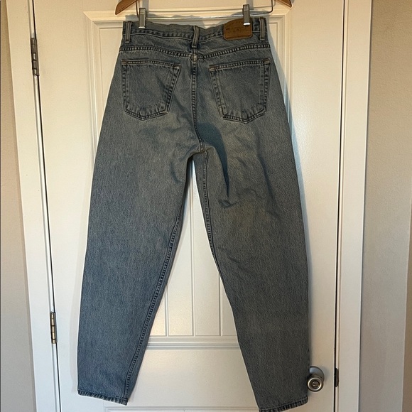 High Rise Denim Jeans in Classic Blue - Picture 4 of 8